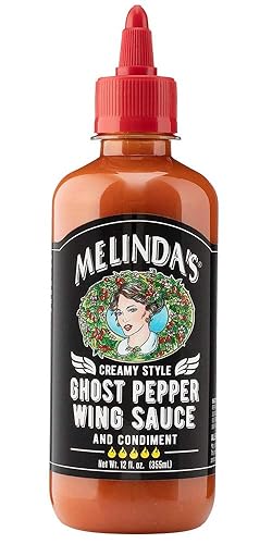 Melindaas Creamy Style Ghost Pepper Wing Sauce