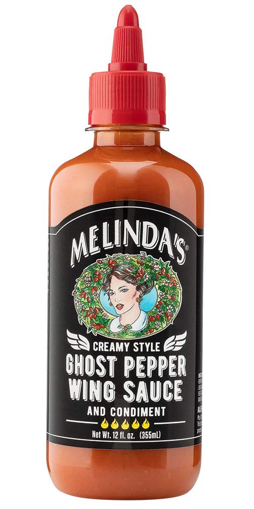 Melindaas Creamy Style Ghost Pepper Wing Sauce