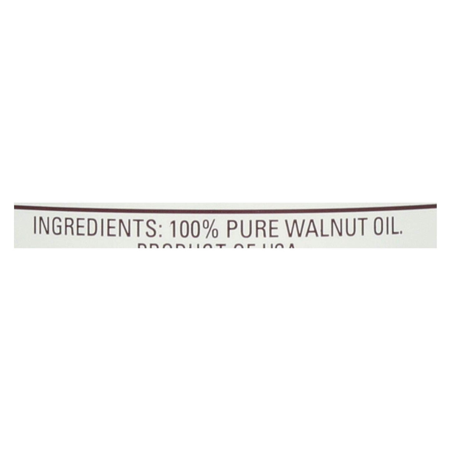 Oil; Roasted Walnut