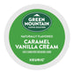 Green Mountain Coffee Roasters Caramel Vanilla Cream, Single-Serve Keurig K-Cup Pods, Flavored Light Roast Coffee, 24 Count