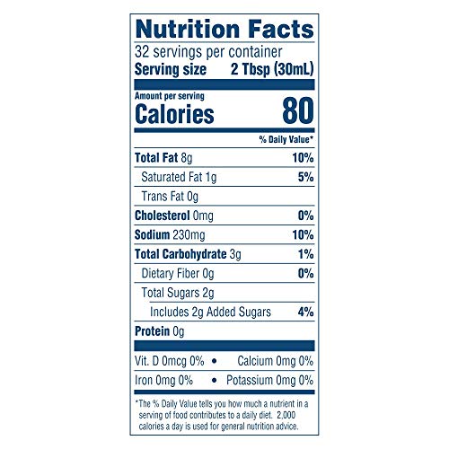 Hellmanns Classics Salad Dressing Salad Bar Bottles Italian 32 oz  Pack of 6