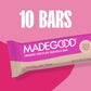 MadeGood Organic Chocolate Drizzled Birthday Cake Granola Bars (10 Count) 8.5 OZ