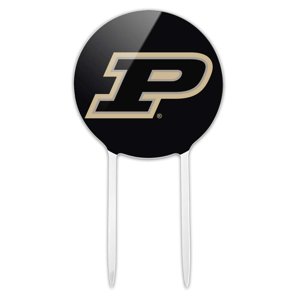 GRAPHICS & MORE Acrylic Cake Topper - Purdue Boilermakers Logo, Multi, One Size, Party Decoration for Wedding, Anniversary, Birthday, Graduation