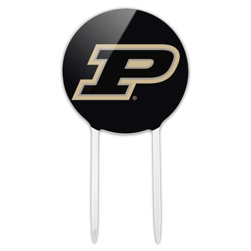 GRAPHICS & MORE Acrylic Cake Topper - Purdue Boilermakers Logo, Multi, One Size, Party Decoration for Wedding, Anniversary, Birthday, Graduation