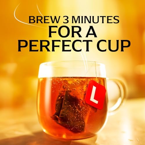 Lipton English Breakfast Tea Bags  Flavored Teabags  120 Total Bags (20ct - Pack of 6)