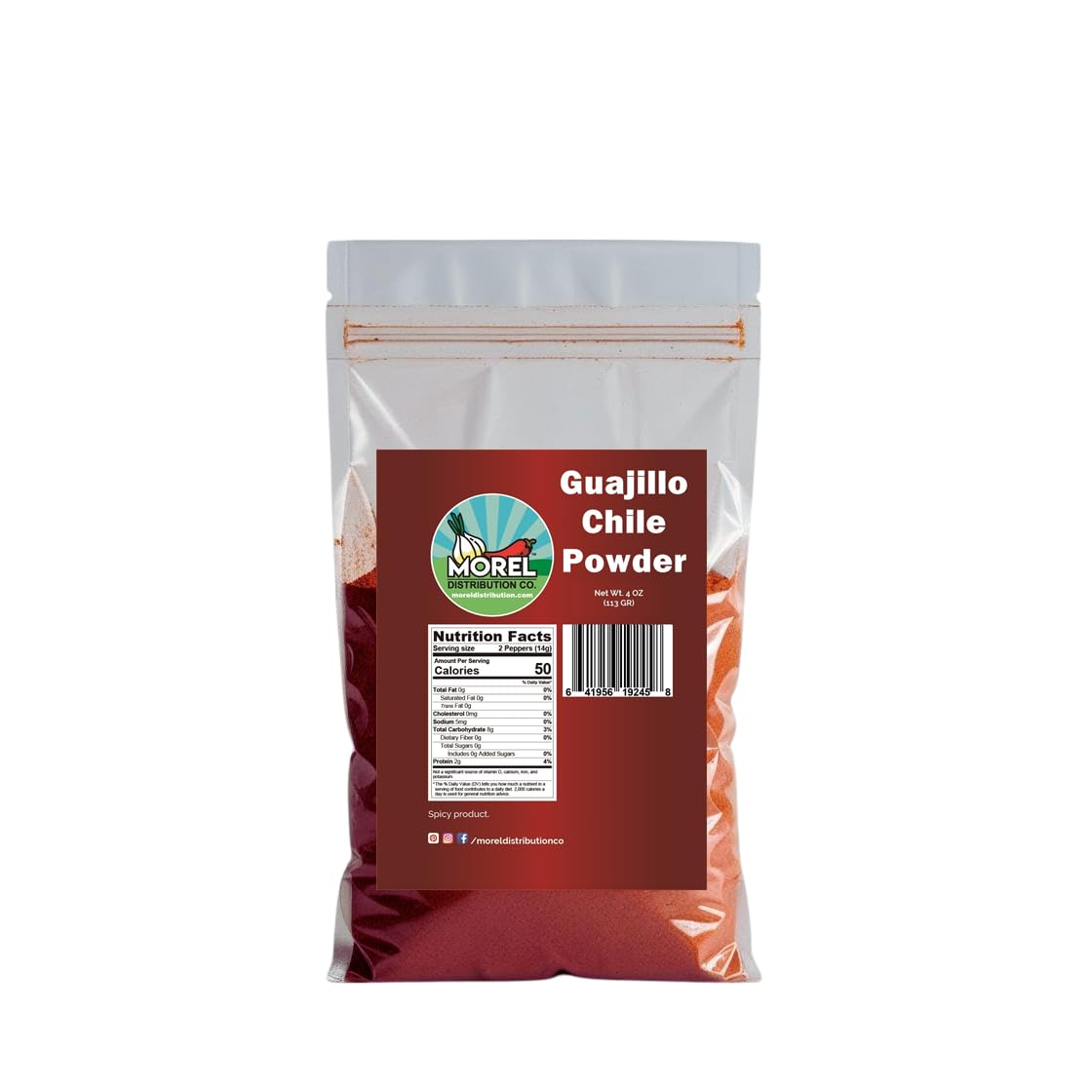 Dried Chile Guajillo Powder. Ground Guajillo. 4 oz and 1 lb. (16, Ounces)