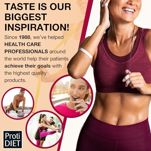 ProtiDIET Chocolate and Caramel Crispy Bites - High Protein, Gluten Free, Low Sugar Snacks - 7 Count Box