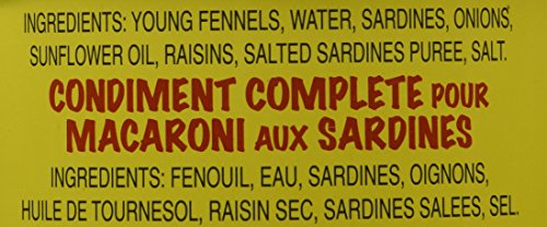 Cuoco Condimento per Pasta con Sarde - 14.5 oz