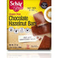 Schar Gluten Free Chocolate Hazelnut Bars 3-Count (6-Pack)