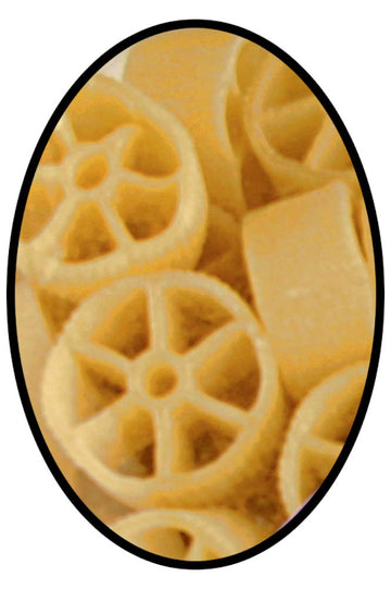 Maestri Pastai Gourmet Ruote Italian Pasta, Pack of 3, 17.66 oz each, Golden Pasta, Premium Quality from Italy