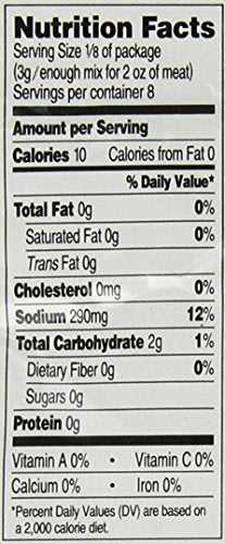 CHI-CHIS Seasoning Mix with Diced Onions, Garlic & Green Chiles, 0.78 oz Package