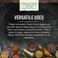 Frontier Co-Op Hearty Vegetable Herb Blend For Stew, 1Lb, Kosher - Mixed Dried Vegetables For Soup, Stir Fry, Ramen With Onion, Carrots, Peas, Corn, Potatoes And Parsley