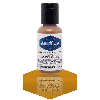 AmeriColor Amerimist Airbrush Color .65 Ounce, Copper Metallic Sheen
