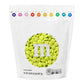 M&MS WORLD Softball Milk Chocolate Candy - 2 lbs of Bulk Chocolate Candy With An Electric Green with Red Stitching Design, For S