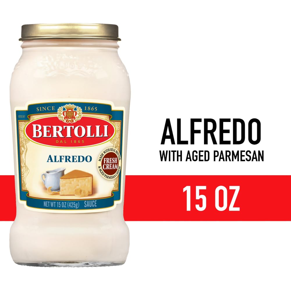Bertolli Alfredo Sauce with Aged Parmesan Cheese, 15 oz