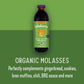 Wholesome Sweeteners 16-Ounces Organic Molasses, Fair Trade, Non GMO, Gluten Free & Vegan, Perfect for cookies, glazing and more
