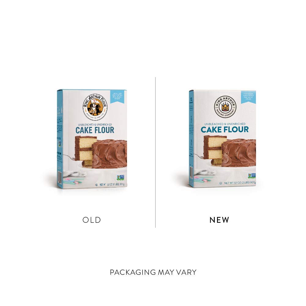 King Arthur Unbleached Cake Flour Blend, 2 Pounds (Pack Of 6) - Packaging May Vary