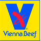 Vienna Beef Jumbo Skinless Franks 6'' 5:1 5 lbs. (25 total Franks)