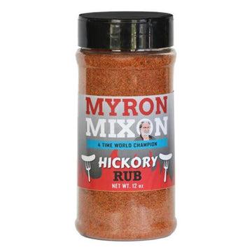 Myron Mixon BBQ Rub | Hickory Flavor | Gluten-Free, MSG-Free | 12 oz