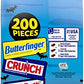 Butterfinger Bulk Halloween Candy Bag, Mini Butterfinger, Crunch & Baby Ruth, 72 Ounce, Individually Wrapped, 200 Count