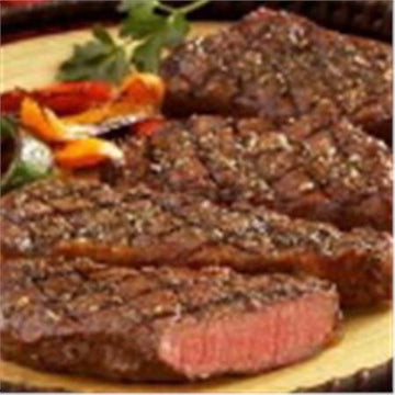 10 Farmed Elk Strip Loin Steaks (8oz. Each)