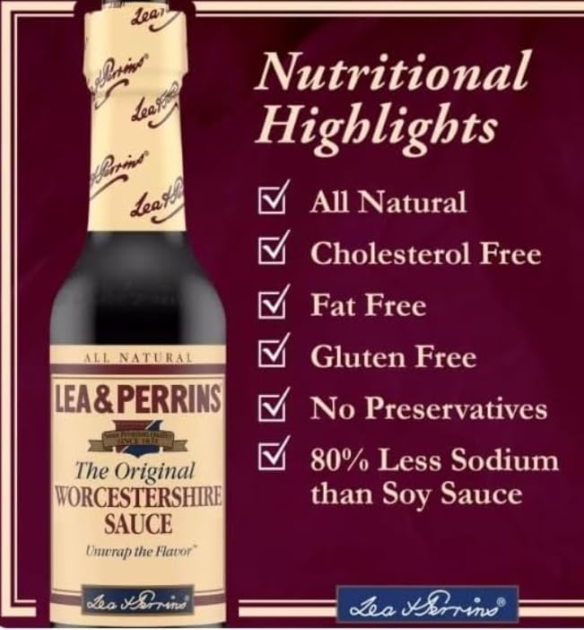 Lea & Perrins Worcestershire Sauce, 20 Fl Oz (Pack of 2)