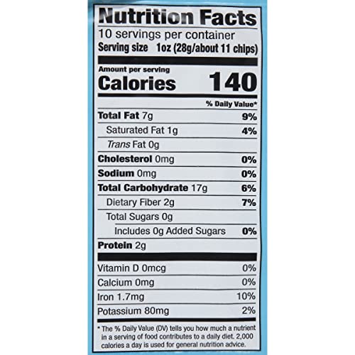 Garden Of Eatin, Chip Blue No Salt, 16 Oz, (Pack Of 12)