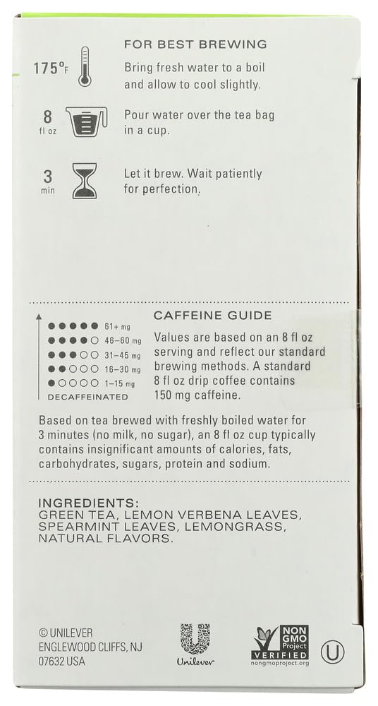 Tazo Zen Filterbag Tea ,20 Count (Pack Of 4 )