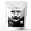 Mayans Secret Organic Black Sesame Seeds, Raw, USDA Certified, Vegan, Non-GMO, Gluten-Free, 2 lbs