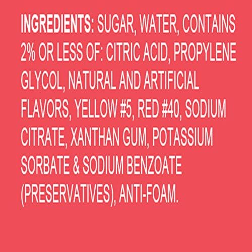 Hypothermias Guava Ready To Use Gallon (128 Fl. Oz) Hawaiian Snow Cone Flavors Syrup - Shaved Ice, 100% Pure Cane Sugar