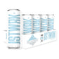 Jst Wrk Energy Drink - 12-Pack, Sugar-Free, Zero Calories, No Sugar  S, 12 Fl Oz., 200 Milligrams Caffeine (Glacier)