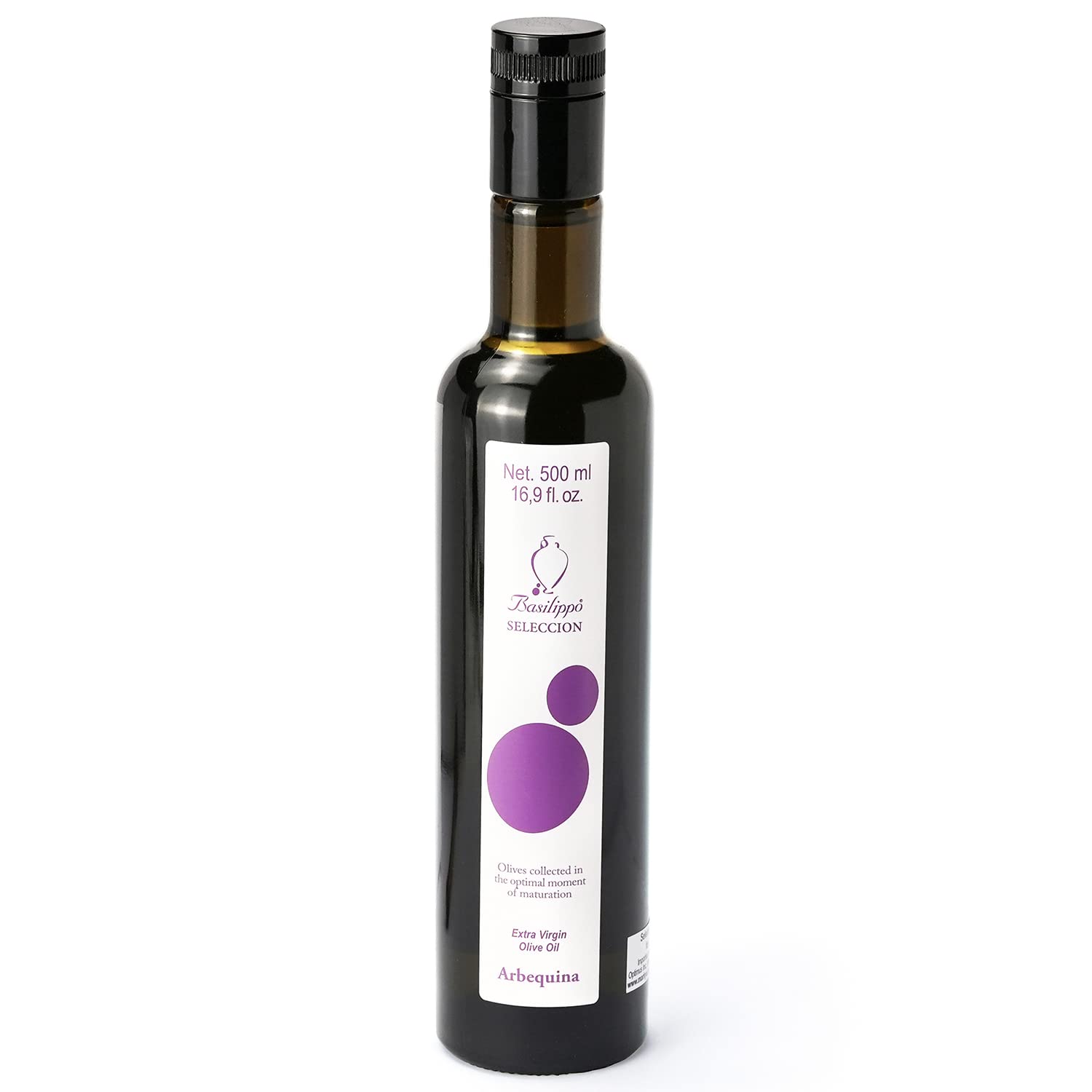 Basilippo Extra Virgin Olive Oil Arbequina - 16.9 Oz / 500 Ml
