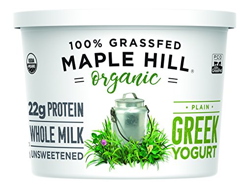 Maple Hill Creamery Organic Plain Greek Yogurt, 16 Oz