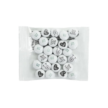 M&M'S Milk Chocolate Wedding Candy Favors (20 Pack), Perfect For Wedding Reception Favor, Bridal Favors, Rehersal Dinner And Wed