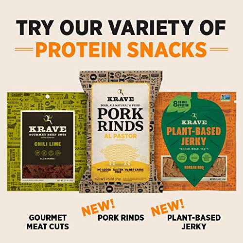 Krave Jerky Plant Based Korean Bbq Jerky 2.2 Oz