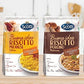 Riso Scotti 4 Pack, Italian Risotto, Carnaroli Rice, Ready Meals, Easy to Cook, Italian Seasoned Risotto, Easy Dinner Side Dish,