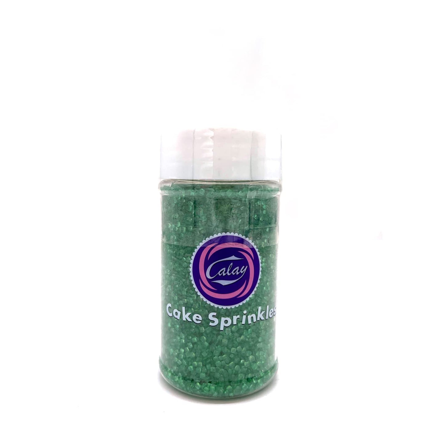Edible Dark Green Sanding Sugar Sprinkles Cupcake Cake Toppers, Celebrations Candy Pearls Shaker Jar Wedding Party Cake Dessert