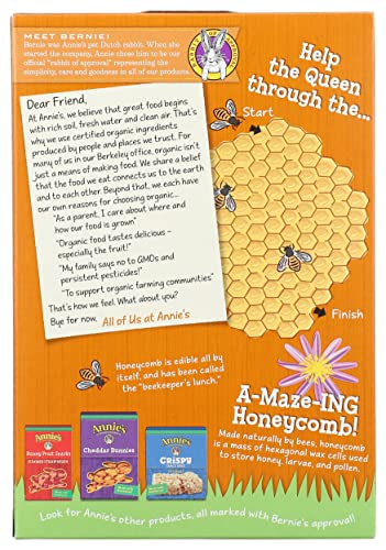 Annie'S Homegrown Bunny Grahams, Honey, 7.5-Ounce Boxes (Pack Of 3)
