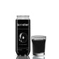 Booster Black Alkaline Drink | Superior Hydration With Infused Essential Minerals | 8+ Ph Alkaline (500 Ml Each Can) Better Than