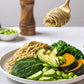 Purefit Organic Edamame Spaghetti Pasta，High Protein Pasta，Low Carb Keto Pasta, Gluten-Free, Vegan, Non-Gmo, Kosher, Plant-Based Bean Noodles - 3 Pack(30 Oz/15 Servings)