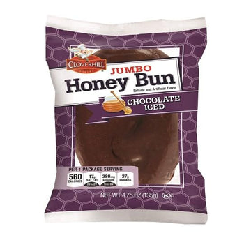 Cloverhill Bakery Bear Claw Cherry Cheese Danish, 4.25 Ounce - 6 Count Display Box (6 Pack, Jumbo Chocolate Iced)