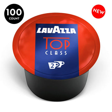 Lavazza Blue Espresso Lungo Top Class Coffee compact pieces, 100 Count, Model I0100197