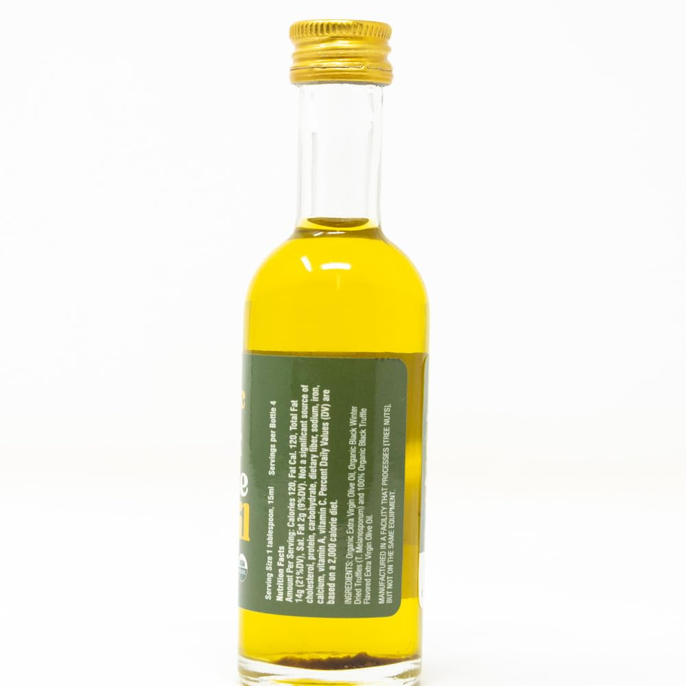 daRosario Organic Black Truffle Flavored Olive Oil - 1.76 fl.oz