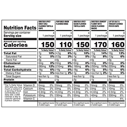 Frito-Lay Bold Mix Variety Pack Box 18ct