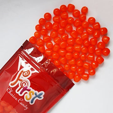 Sour Chewy Fruit Candy Balls (Orange Tangerine, 1 Pound)