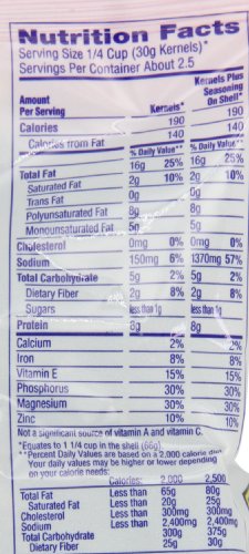 David Jumbo Roasted Salted Sunflower Seeds, Buffalo Ranch Flavor, 5.25oz Bags (Pack of 10)