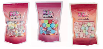 Freeze Dried Sour Candy Fruit Crunch Sour, Fruit Burst Sour, Sour Tarts (Sour 3 Count, 4 Oz)