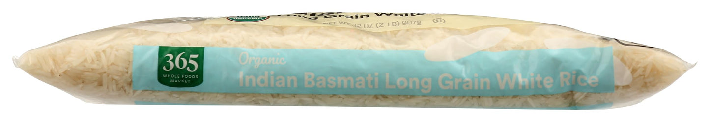 365 by Whole Foods Market  Organic White Basmati Indian Rice  32 Ounce