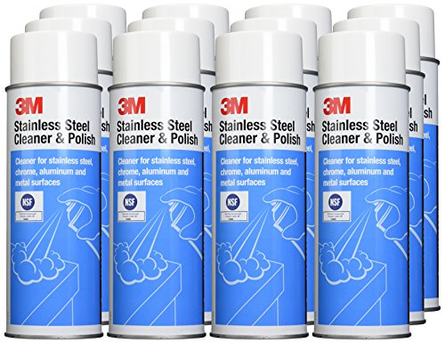 Stainless Steel Cleaner And Polish, Lime Scent, Foam, 21-Ounce Aerosol Can