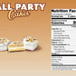 Little Debbie Fall Party Cakes, Vanilla, 10 Twin Wrapped Cakes, 12.75 OZ Box